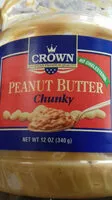 Amount of sugar in Crown Peanut Butter Chunky