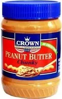 Amount of sugar in Crown Butter Chunky Peanut Butter