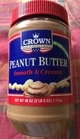 Amount of sugar in Peanut butter (smooth & creamy)