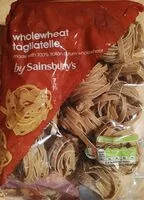 Jumlah gula yang masuk Wholewheat tagliatelle