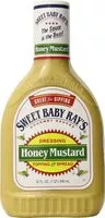İçindeki şeker miktarı Sweet baby rays honey mustard dressing topping and spread