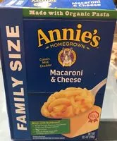 Suhkru kogus sees Classic mild cheddar macaroni and cheese