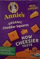 İçindeki şeker miktarı Annie's organic cheddar squares