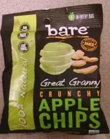 İçindeki şeker miktarı Great Granny Crunchy Apple Chips