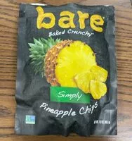 İçindeki şeker miktarı Pineapple chips