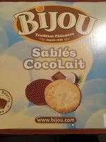 Amount of sugar in Sablés Coco Lait