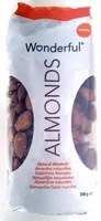 Amount of sugar in Almonds - Natural