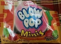 Количество сахара в Blow pop Minis