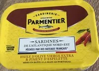 Suhkru kogus sees Sardines de l'Atlantique Nord-Est pêchées par des bateaux français