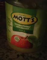 चीनी की मात्रा Unsweetened Applesauce