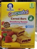 Zuckermenge drin Soft Baked Grain Bars Strawberry Banana