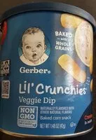 Zuckermenge drin Graduates lil crunchies veggie dip