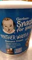 Zuckermenge drin Gerber teether wheels banana cream