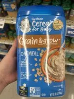 Zuckermenge drin Singlegrain oatmeal baby cereal
