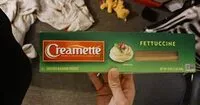 चीनी की मात्रा Creamette, fettuccine, enriched macaroni product