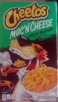 Suhkru kogus sees Cheetos Mac 'n Cheese Cheesy Jalapeño