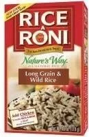 İçindeki şeker miktarı Rice a roni natures way long grain wild rice pilaf