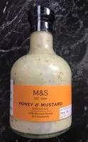 Quantité de sucre dans Honey & Mustard dressing