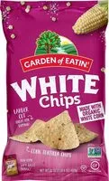 Amount of sugar in White corn tortilla chips