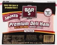 Cantidad de azúcar en Premium Deli Ham