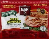 चीनी की मात्रा Deli Shaved Turkey Breast And White Turkey