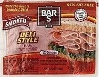 चीनी की मात्रा Smoked Deli Style Ham