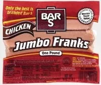चीनी की मात्रा Jumbo Franks