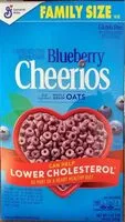 Sokerin määrä sisällä Blueberry Cheerios