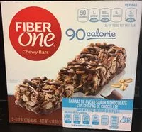 Sucre et nutriments contenus dans Fiber one