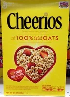 Sokerin määrä sisällä Cheerios