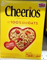 Sokerin määrä sisällä Cheerios
