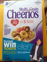 Quantité de sucre dans Multi Grain Cheerios