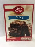 Azúcar y nutrientes en Betty crocker