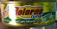 Suhkur ja toitained sees Dolores tuna