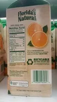 Sugar and nutrients in Citrus world inc