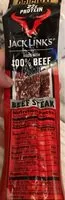 Количество сахара в Jack links original beef steak large single