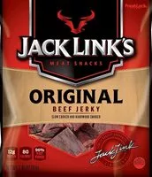 Quantité de sucre dans Original beef jerky
