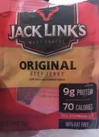 Quantité de sucre dans Original Beef Jerky