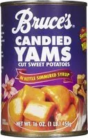 Amount of sugar in Candied yams
