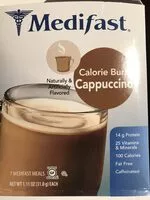 Количество сахара в Calorie Burn Cappuccino