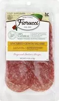 Jumlah gula yang masuk Uncured Genoa Salame