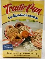 Azúcar y nutrientes en Tradi pan