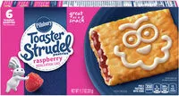 Cantidad de azúcar en Pillsbury Raspberry Toaster Strudel Pastries 6 Count