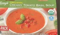 Количество сахара в Organic creamy tomato basil soup
