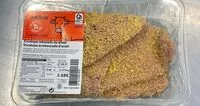 Jumlah gula yang masuk Escalope rebozado de añojo
