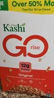 Suhkru kogus sees Kashi GO Rise