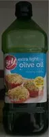 Jumlah gula yang masuk Extra Light Olive Oil