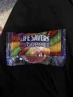 चीनी की मात्रा Life Savers 5 flavors peg bag