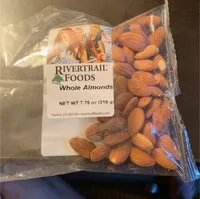 入っている砂糖の量 Natural Whole Almonds