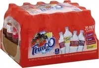 Suhkru kogus sees Purified Water Beverage